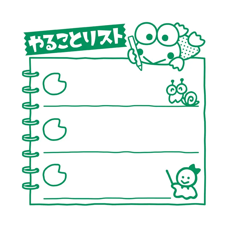 サンリオキャラクターズ お仕事スタンプ ラインナップ 5