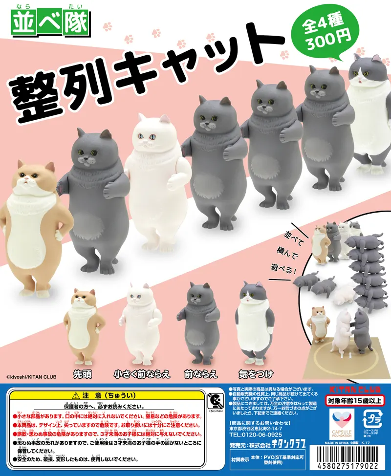 並べ隊 整列キャット(画像)