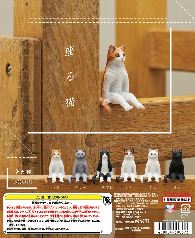 座る猫(画像)
