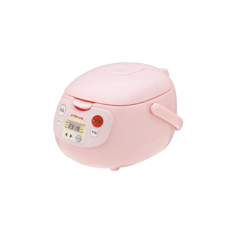 ボタンを引くと、パカっと開く 炊飯器型ケース ラインナップ 3