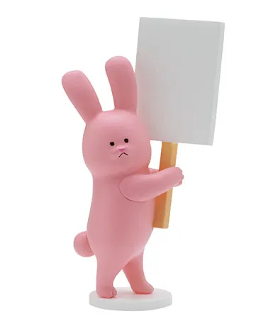 スキウサギ かまってよ!フィギュアコレクション 訴えるスキウサギ