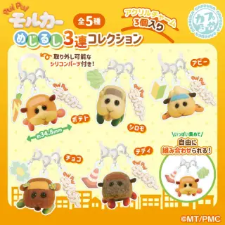 PUIPUIモルカ― めじるし3連コレクションの画像