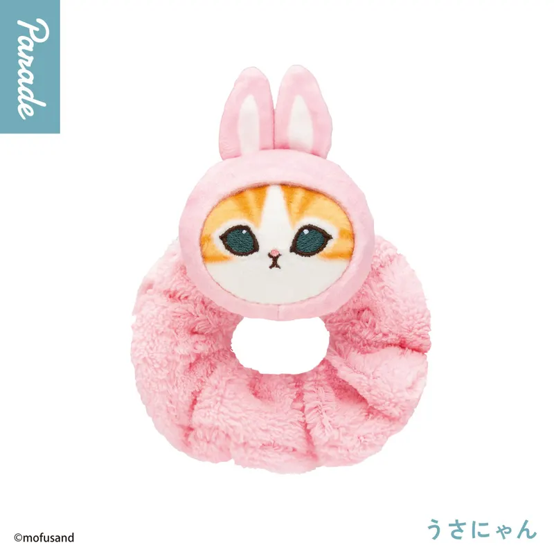 mofusand にゃんぱんつ！ぬいぐるみシュシュ ラインナップ 1