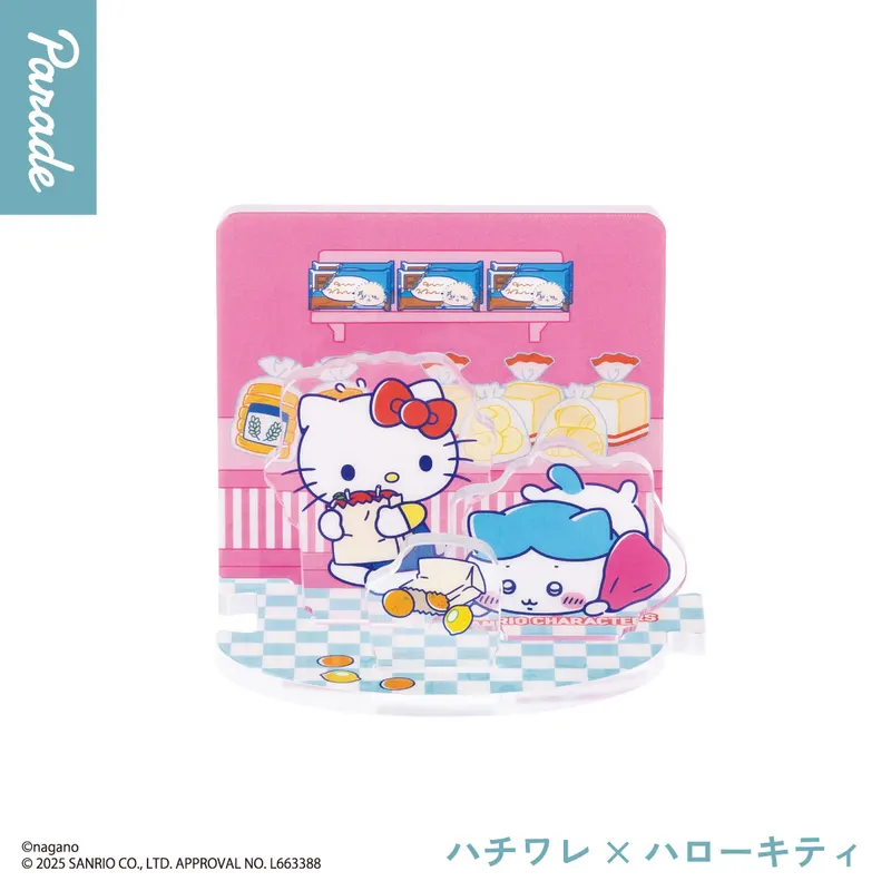 ちいかわ×サンリオキャラクターズ レイヤーアクリルスタンド ラインナップ 3
