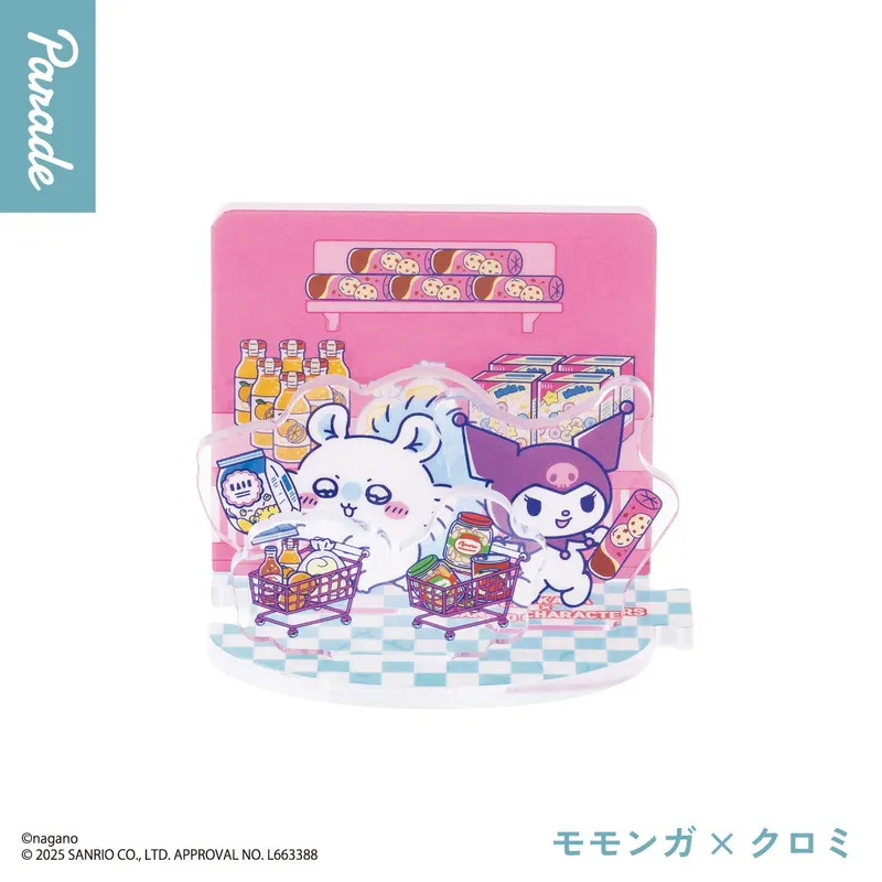 ちいかわ×サンリオキャラクターズ レイヤーアクリルスタンド ラインナップ 5