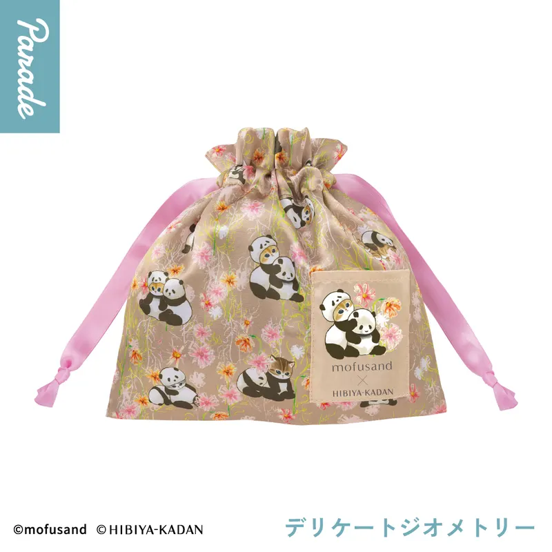 mofusand×日比谷花壇 巾着ポーチ② ラインナップ 4