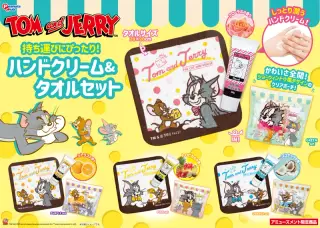 ハンドクリーム＆タオルセットの画像