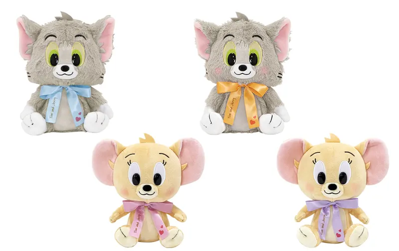 キュートミディアムぬいぐるみパステルリボン ラインナップ 2