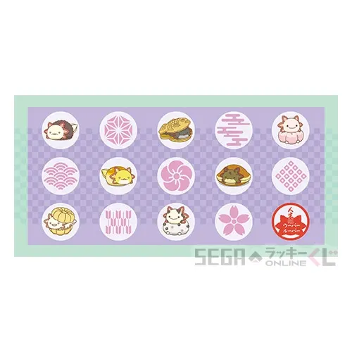 セガ ラッキーくじオンライン「人生はウーパールーパー ー和菓子屋さん開店！ー」 ラインナップ 3