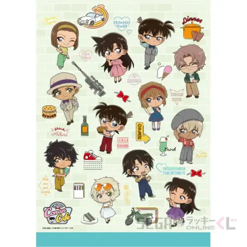 セガ ラッキーくじオンライン「名探偵コナンカフェ -American Diner-」FILE.1 ラインナップ 6
