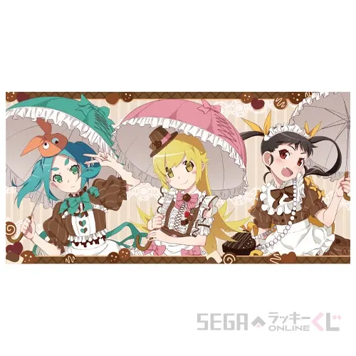 セガラッキーくじオンライン「〈物語〉シリーズ」 ラインナップ 5