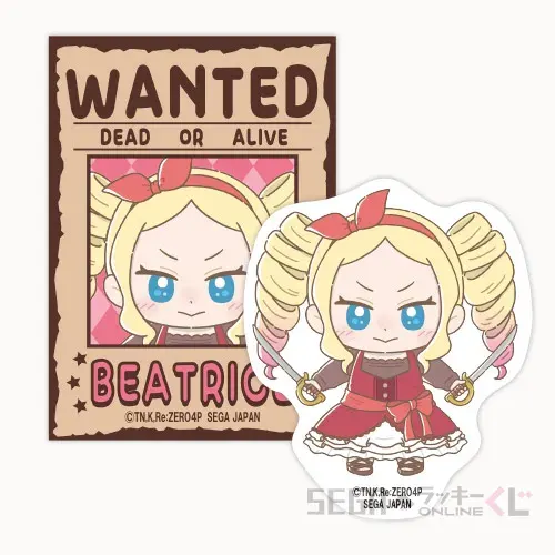 セガ ラッキーくじオンライン「Re:ゼロから始める異世界生活-海賊テーマ-」 ラインナップ 40