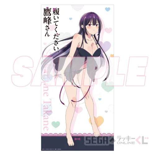 セガ ラッキーくじオンライン TVアニメ『履いてください、鷹峰さん』 ラインナップ 2