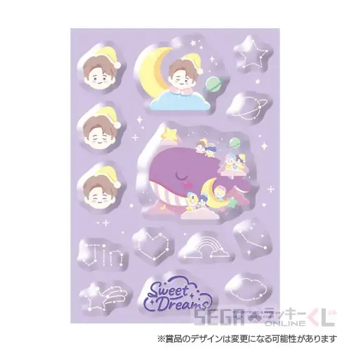 セガ ラッキーくじオンライン「TinyTAN -Sweet Dreams-」 ラインナップ 31