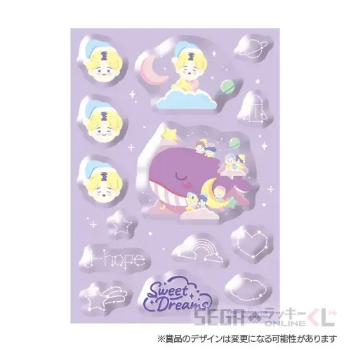 セガ ラッキーくじオンライン「TinyTAN -Sweet Dreams-」 ラインナップ 33