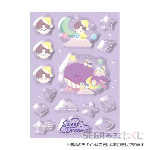 セガ ラッキーくじオンライン「TinyTAN -Sweet Dreams-」 ラインナップ 35