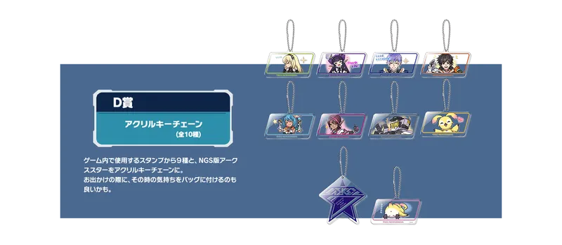 セガ ラッキーくじ『PSO2 ニュージェネシス』 ラインナップ 3