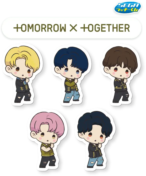 セガ ラッキーくじ「TOMORROW X TOGETHER」(画像)