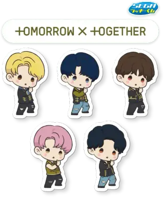 セガ ラッキーくじ「TOMORROW X TOGETHER」の画像
