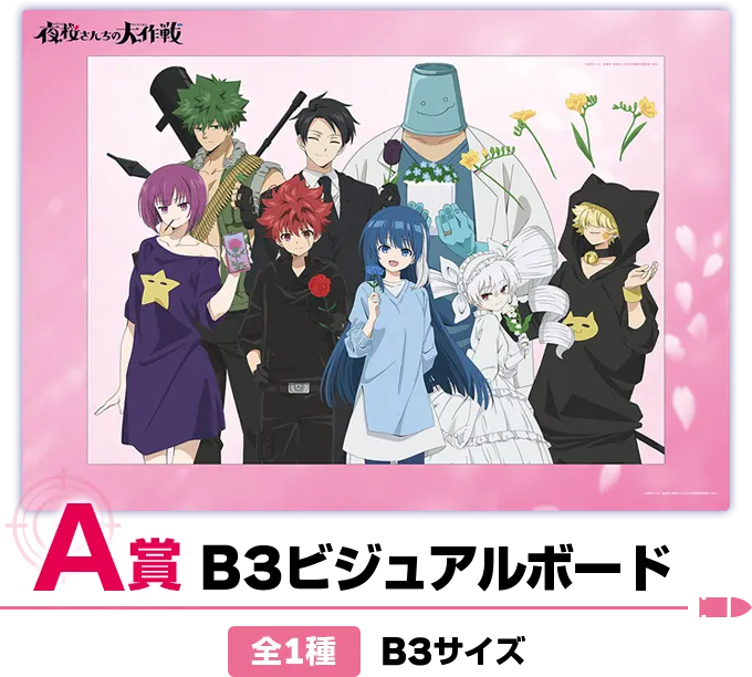 セガ ラッキーくじ TVアニメ『夜桜さんちの大作戦』 ラインナップ 2