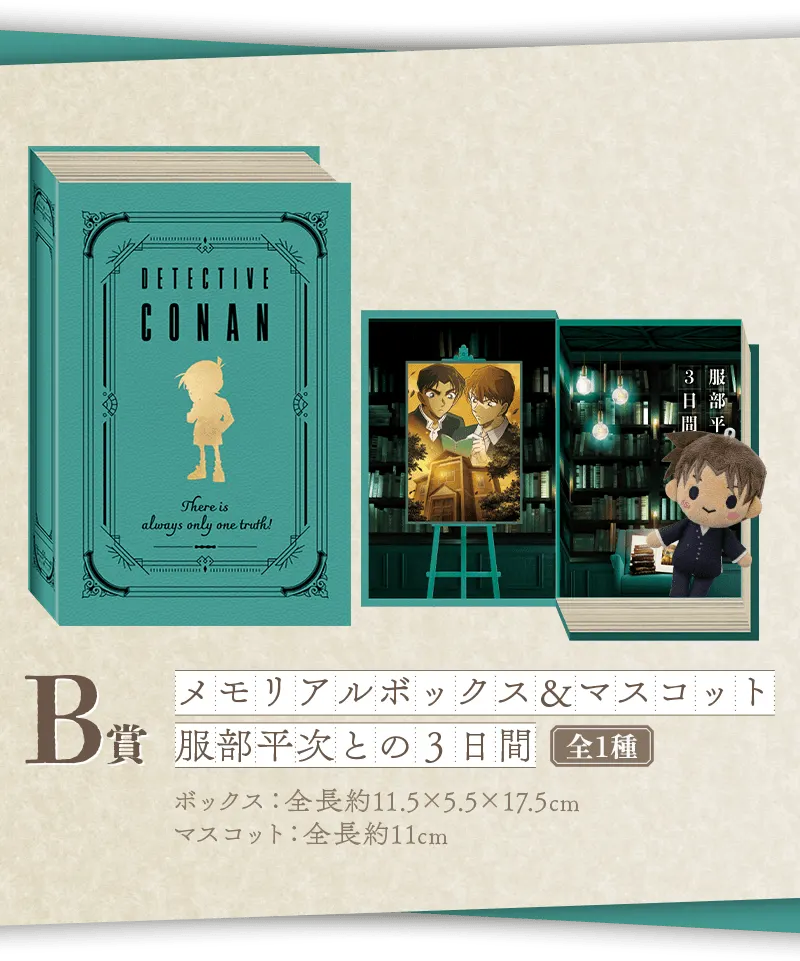 セガ ラッキーくじ　名探偵コナン　メモリアルカットFILE.3 ラインナップ 3