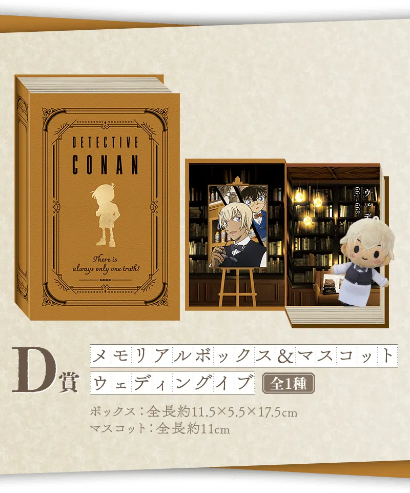 セガ ラッキーくじ　名探偵コナン　メモリアルカットFILE.3 ラインナップ 5