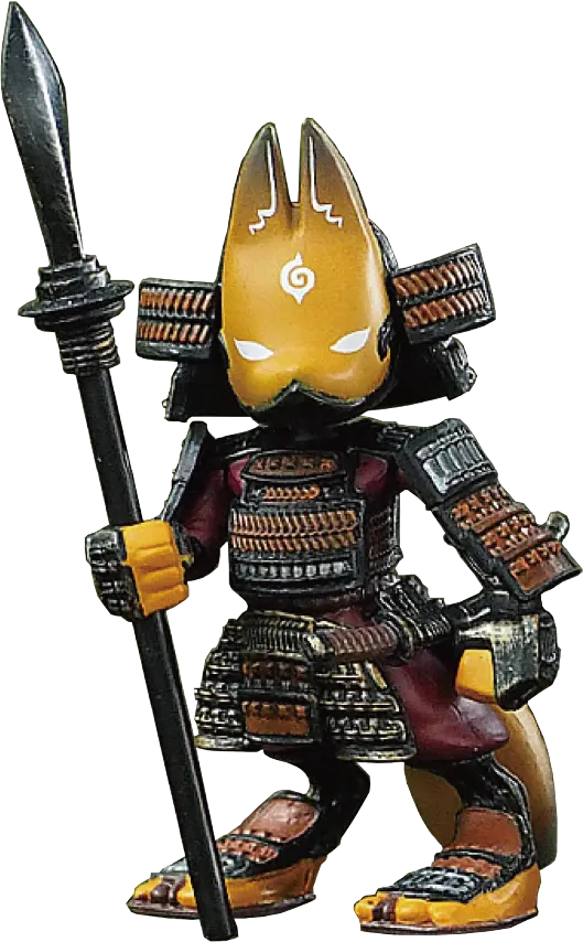電脳大工 三頭身 狐武者 弐 狐獣人×甲冑 ラインナップ 2