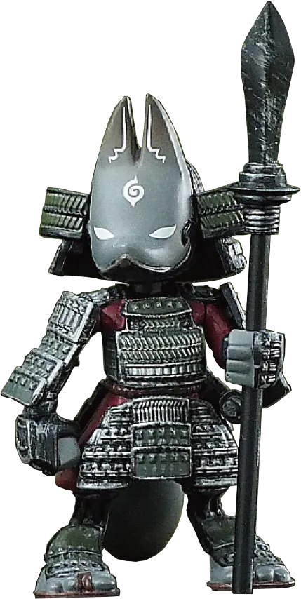 電脳大工 三頭身 狐武者 弐 狐獣人×甲冑 ラインナップ 4