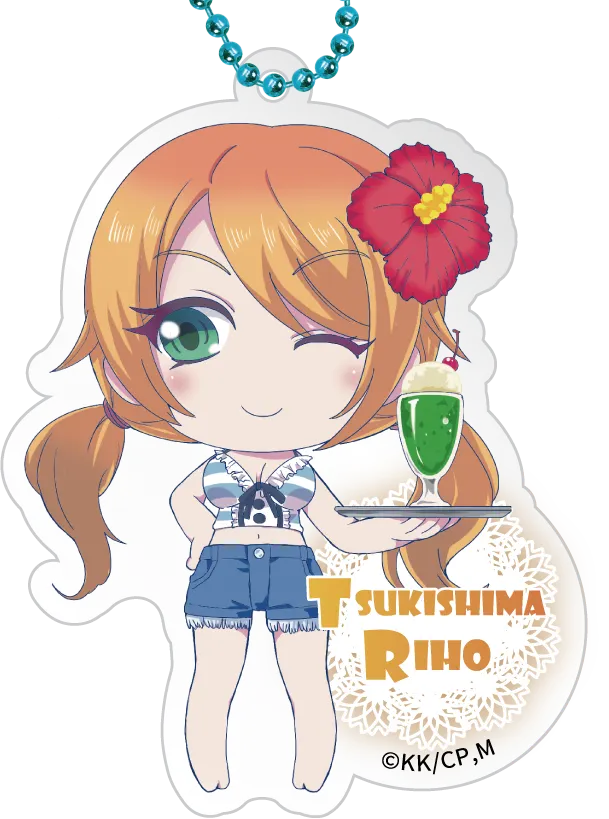 女神のカフェテラス デフォルメアクリルキーチェーン ラインナップ 5