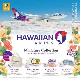 ハワイアン航空ミニチュアコレクションの画像