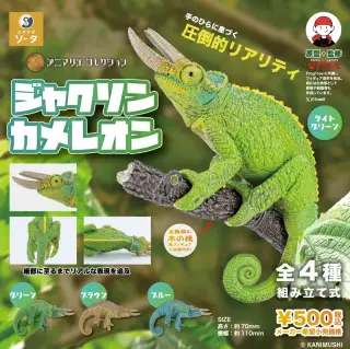 アニマリエコレクション ジャクソンカメレオンの画像