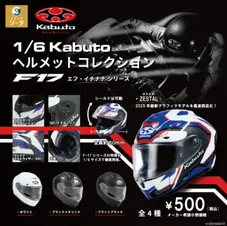 1/6 Kabuto ヘルメットコレクション ～F-17シリーズ～の画像