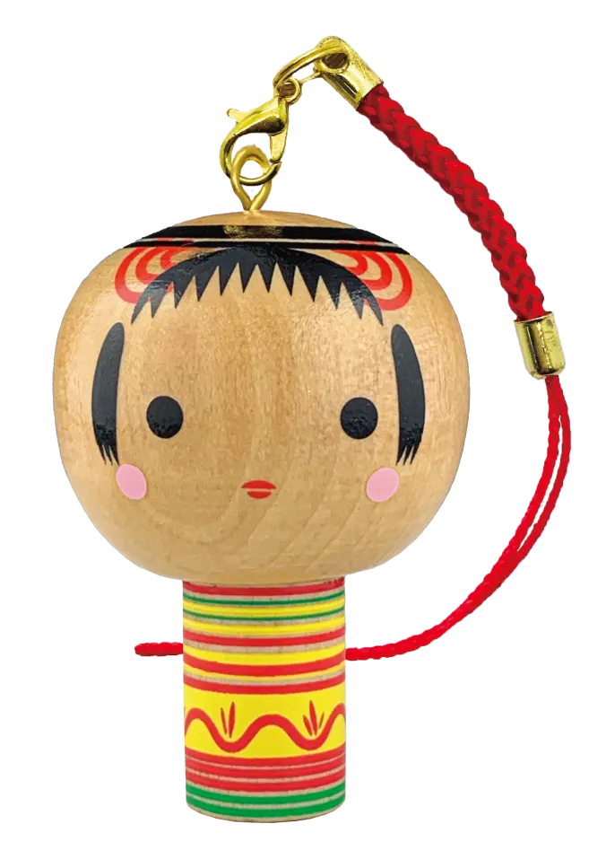 日本のこけし根付(木製) 参 ラインナップ 3