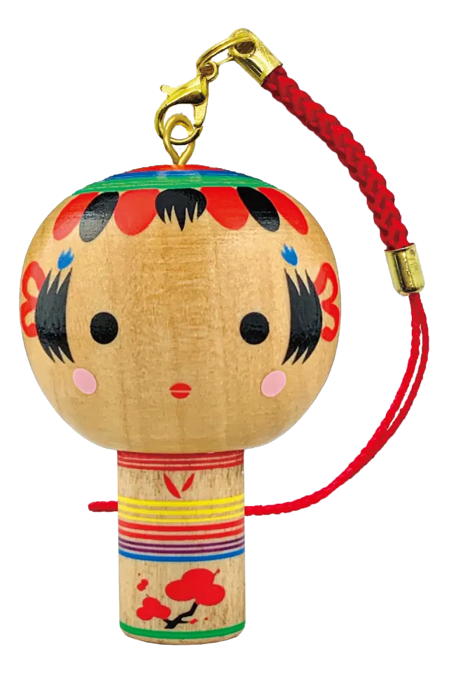 日本のこけし根付(木製) 参 ラインナップ 4