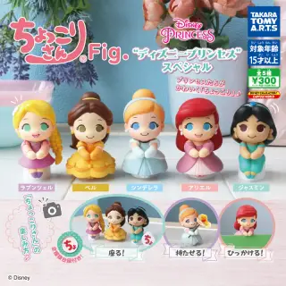 ちょっこりさんFig. ディズニープリンセス スペシャルの画像