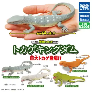 あそべる生物フィギュアシリーズ トカゲキングダム 巨大トカゲ登場!!の画像