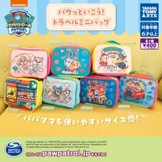 パウ・パトロール パウっといこう!トラベルミニバッグの画像