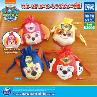 パウ・パトロール キャラクター巾着の画像