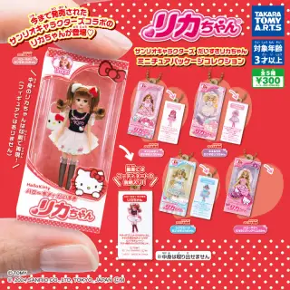 サンリオキャラクターズだいすきリカちゃん ミニチュアパッケージコレクションの画像