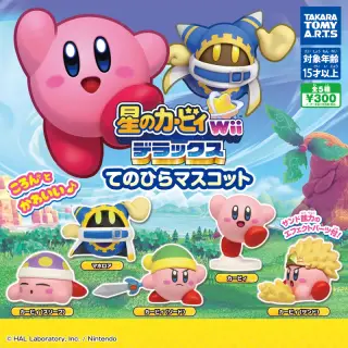 星のカービィ Wii デラックス てのひらマスコットの画像