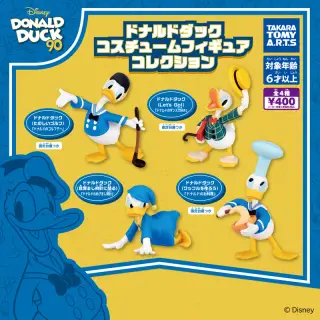 ドナルドダック コスチュームフィギュアコレクションの画像
