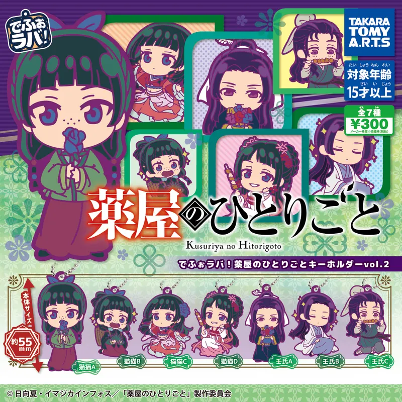 でふぉラバ! 薬屋のひとりごと キーホルダーvol.2(画像)