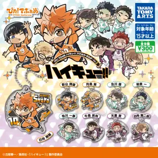 ぴた！でふぉめ ハイキュー!!アクリルキーホルダーVol.2の画像