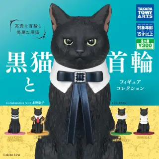 黒猫と首輪 フィギュアコレクションの画像