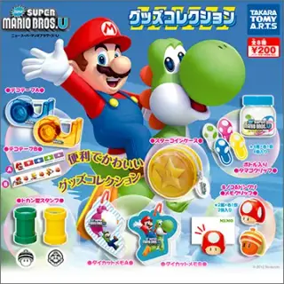 New スーパーマリオブラザーズ U グッズコレクションの画像