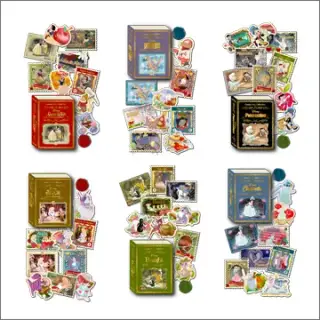 ディズニーキャラクター クラシックシールコレクションの画像