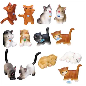 ガチャ猫達 その2(画像)