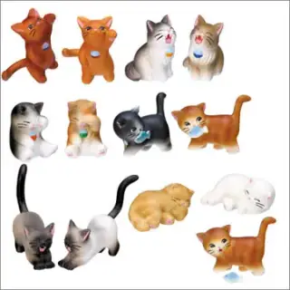 ガチャ猫達 その２の画像