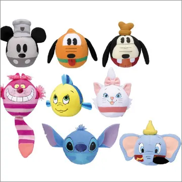 ディズニーキャラクター ぬいぐるみボール パート3(画像)