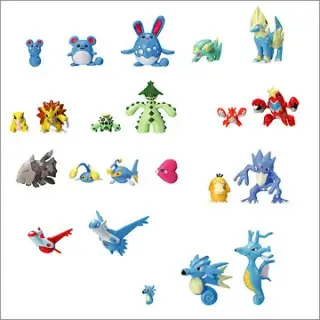 ポケットモンスター 立体ポケモン図鑑 第４集の画像